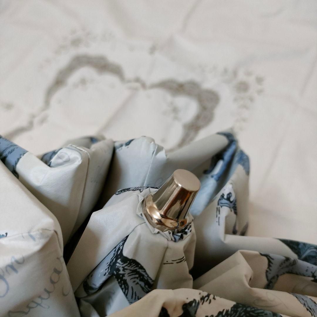 新作 Aquascutum アンティーク犬図鑑 晴雨兼用傘 折りたたみ傘 UV