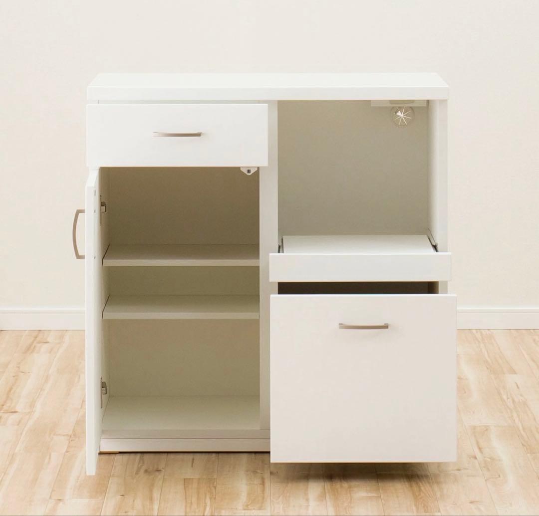 ★ MACO♡ ‼️★美品★ニトリ　キッチンカウンターレンジボード 幅80㎝