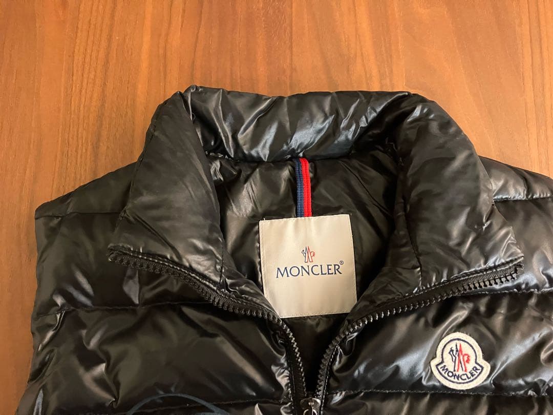 【極美品】モンクレール　 ダウンベスト　GHANYガーニー　ブラック