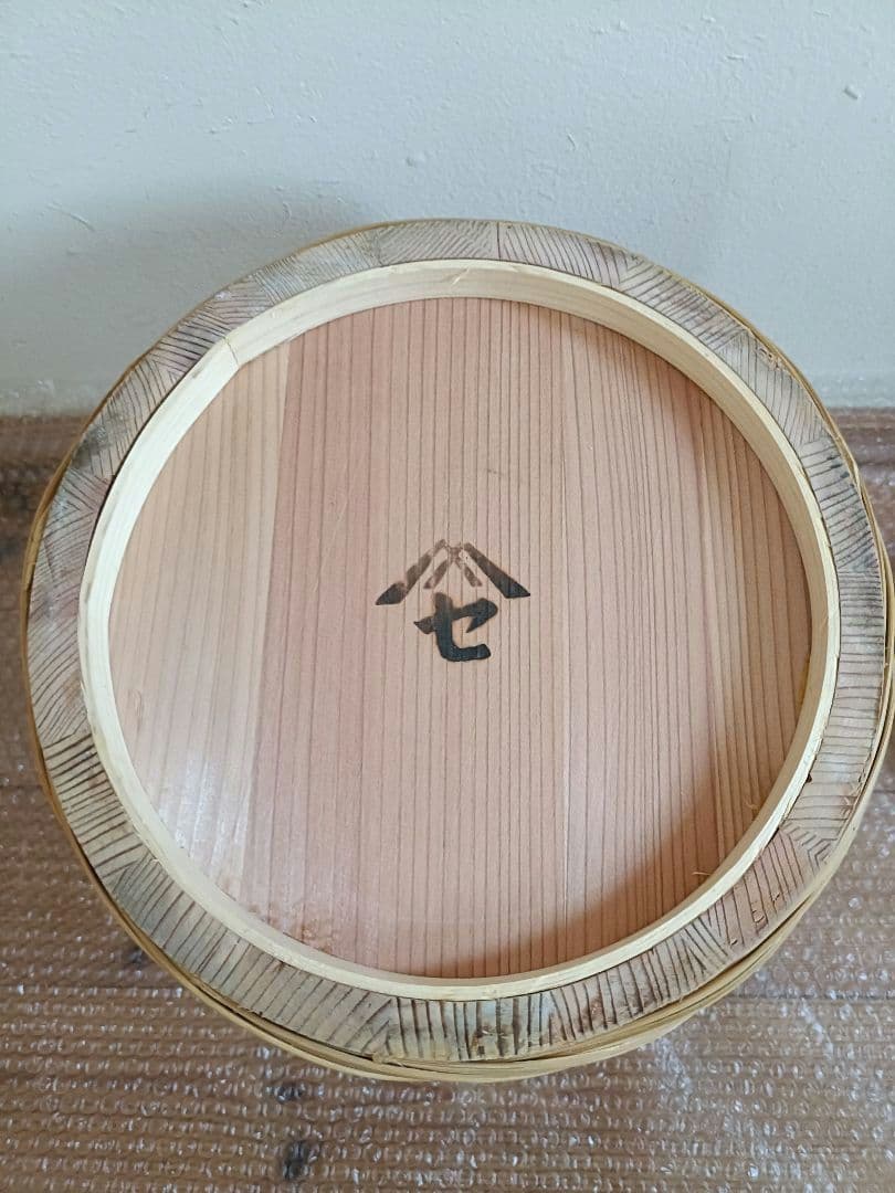 藤井製桶所　味噌桶　10kg用　手作り　桶　味噌作り