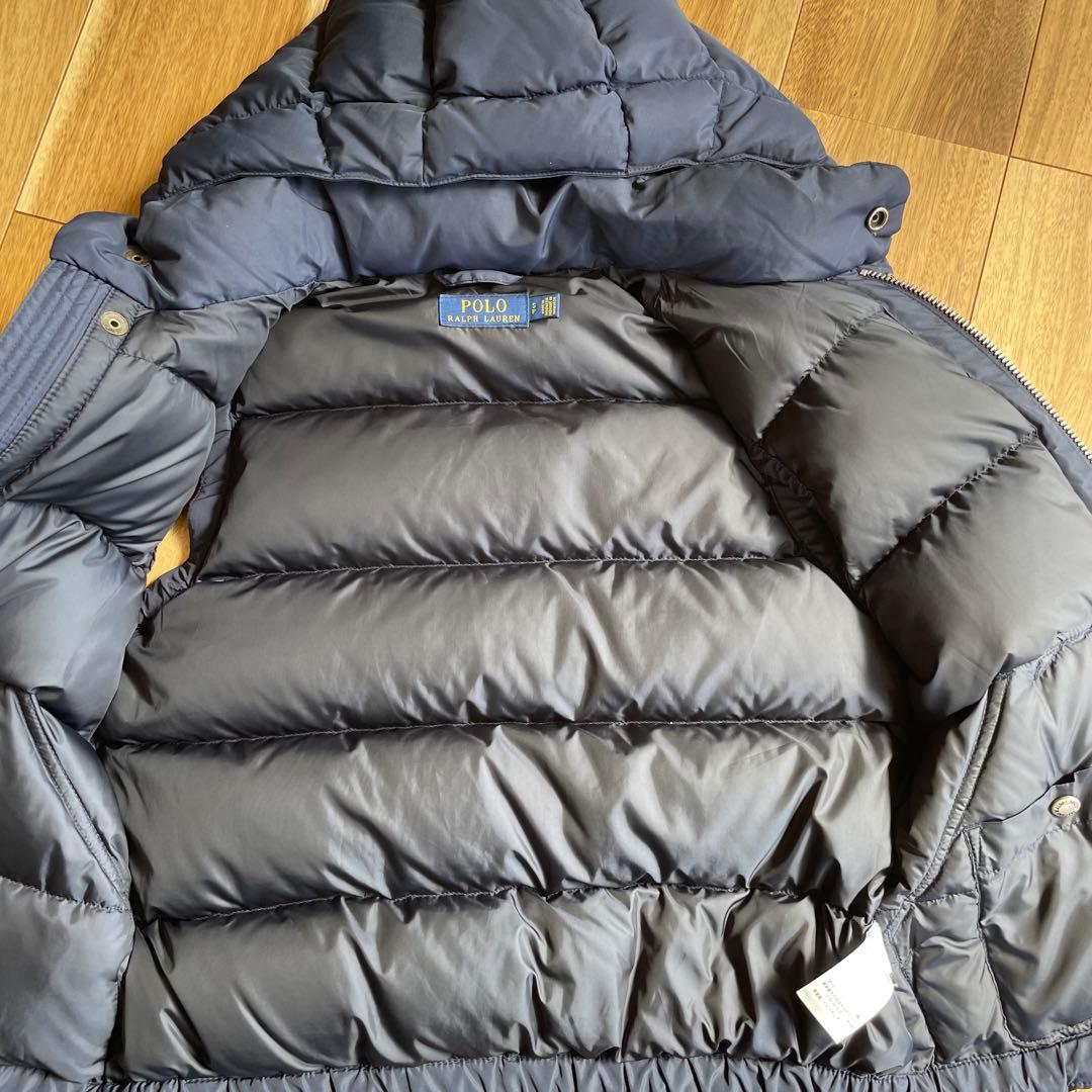 《美品》Polo Ralph Lauren ダウンベスト ネイビー