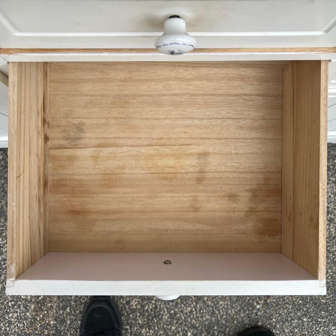 m*i様 キッチンカウンター　サイドボード　キャビネット　ホワイト