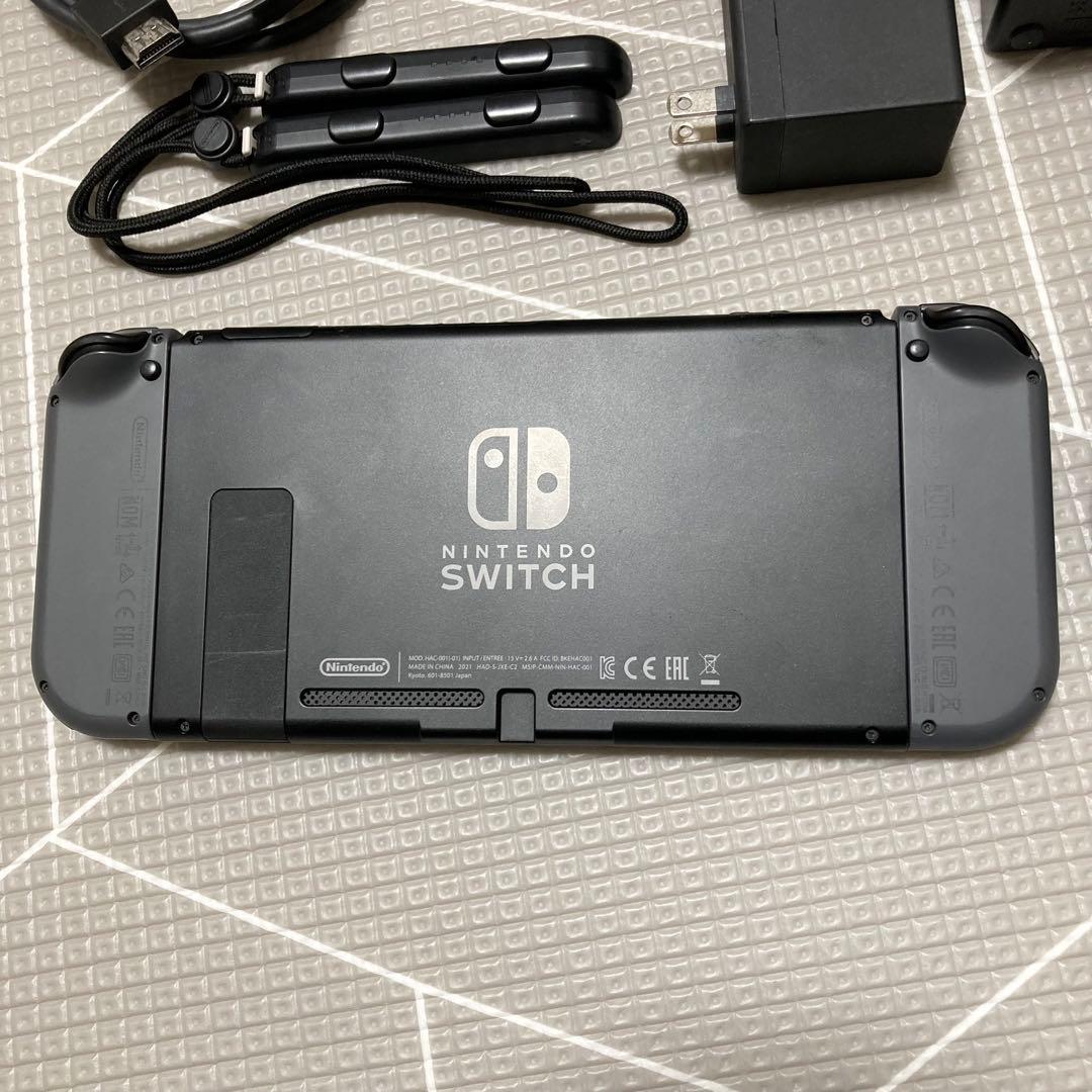【美品】Nintendo Switch 本体 グレー セット