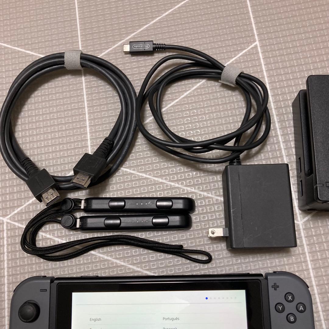 【美品】Nintendo Switch 本体 グレー セット