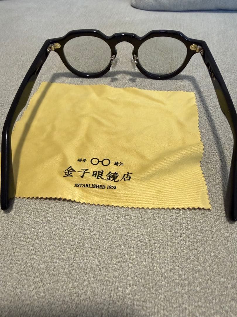 金子眼鏡　メガネ　KC-98 ブラック