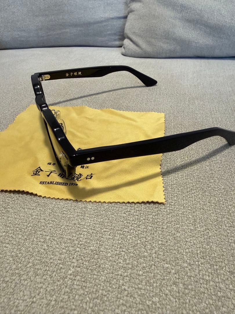 金子眼鏡　メガネ　KC-98 ブラック