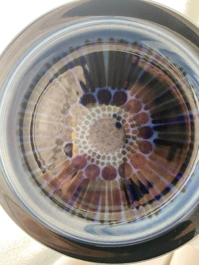 arabia kosmos ブルー　プレート　16cm 北欧ヴィンテージ