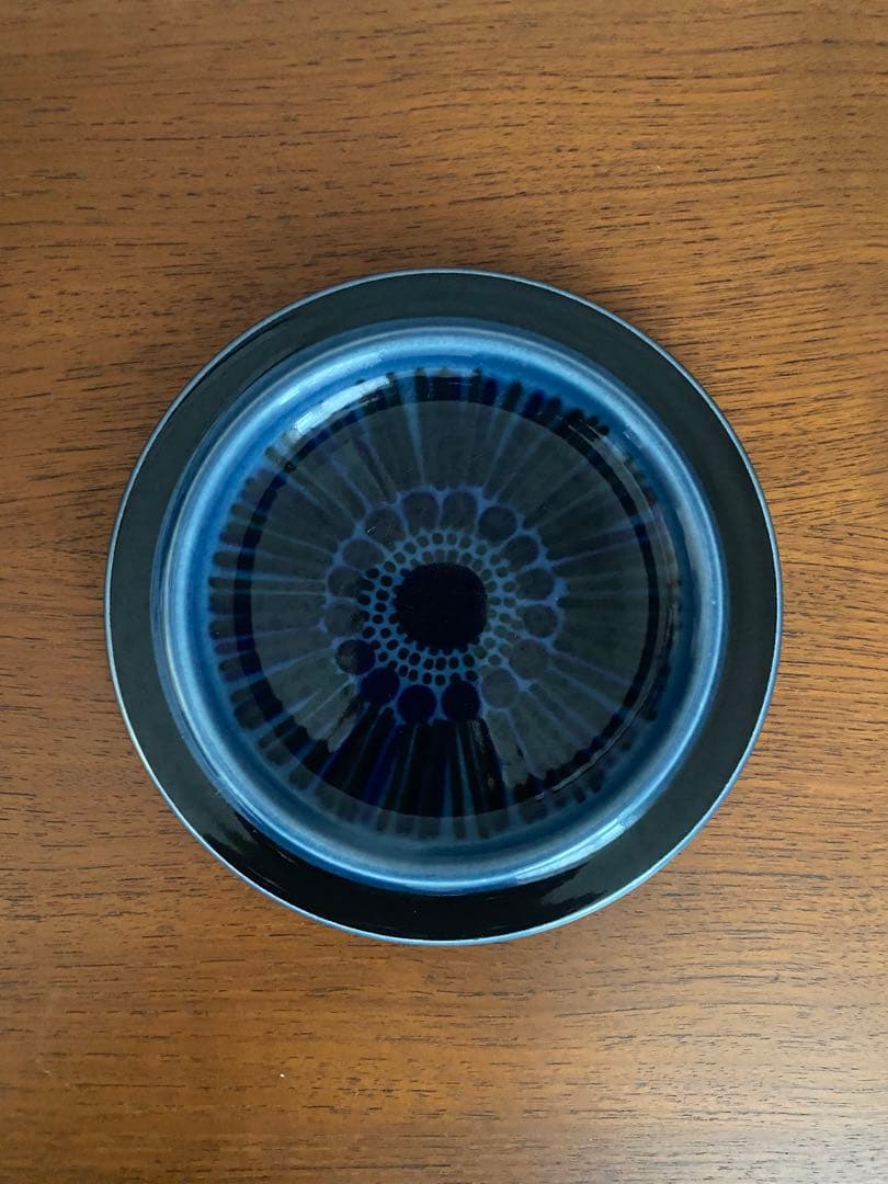 arabia kosmos ブルー　プレート　16cm 北欧ヴィンテージ