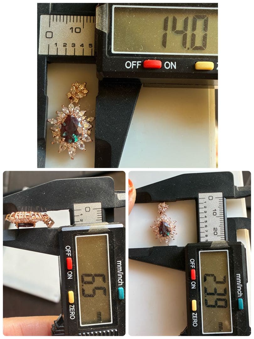 5A✨鮮やか＆艶＆照り＆クリア ブラジル産天然アレキサンドライト925トップ