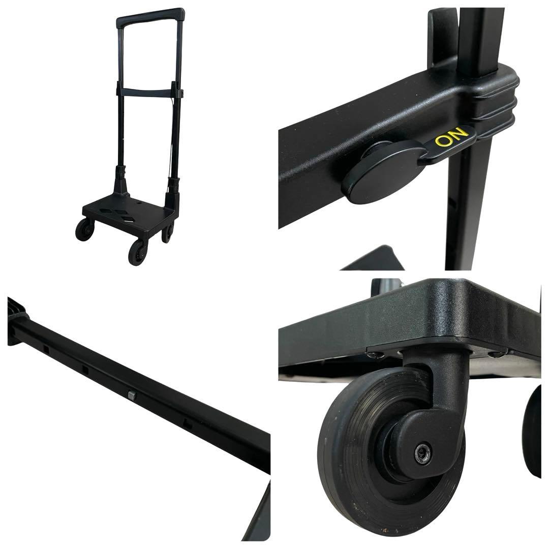 《超美品》スワニー ルバンドトート キャリーバッグ リボン ４輪ストッパー付き