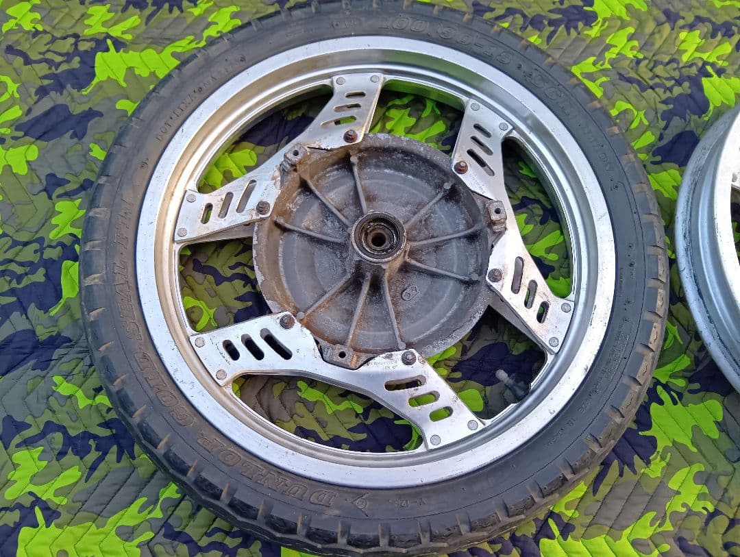 CBX400F 純正ホイール前後リペアベース　CBX550F CBR400F