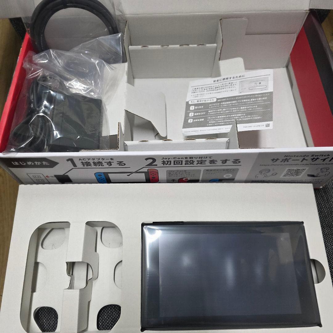 Nintendo Switch 本体 ネオンブルー/レッド【欠品あり】