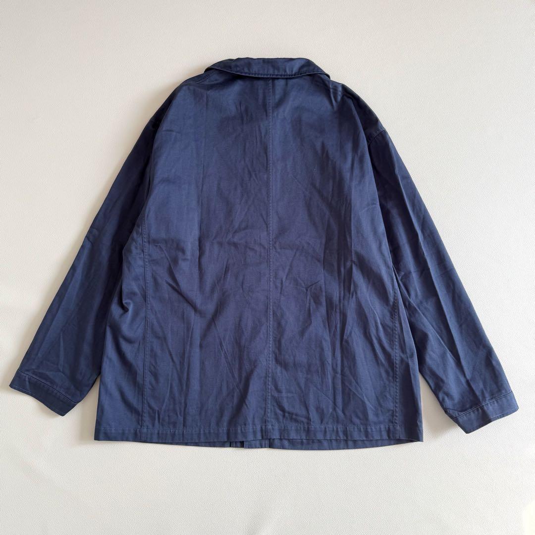 美品　アーツアンドサイエンス　フレンチ　ワークジャケット　ネイビー　3