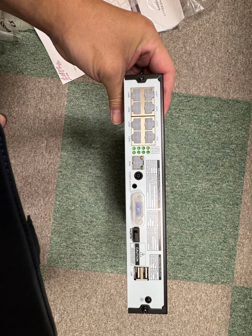 OOSSXX 防犯カメラ録画機本体（カメラ無し）