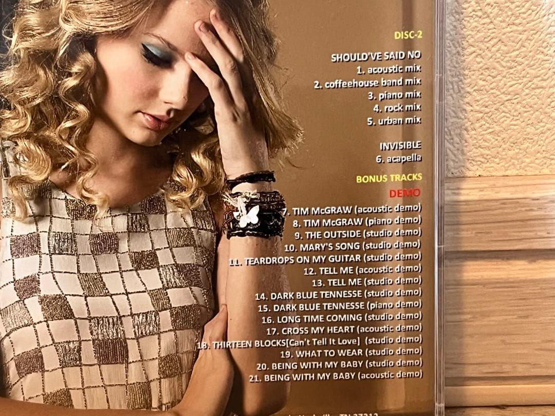 TAYLOR SWIFT Alternate Album 2CD未開封新品