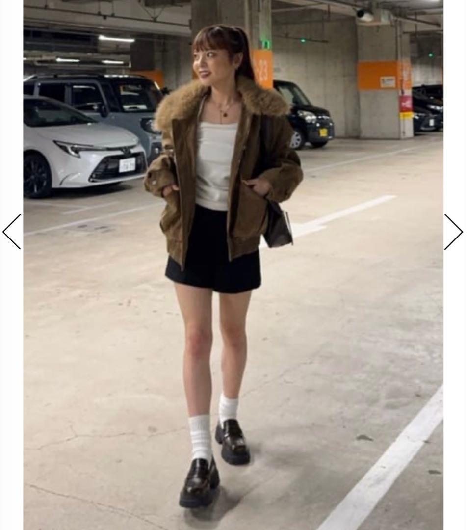 《即完売品》SLY WASHED PUFFER ブルゾン/ベージュ/スライ新品