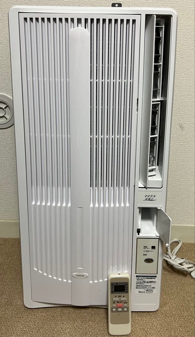 現状品 KOIZUMI 窓用エアコン KAW-1931 2023年製