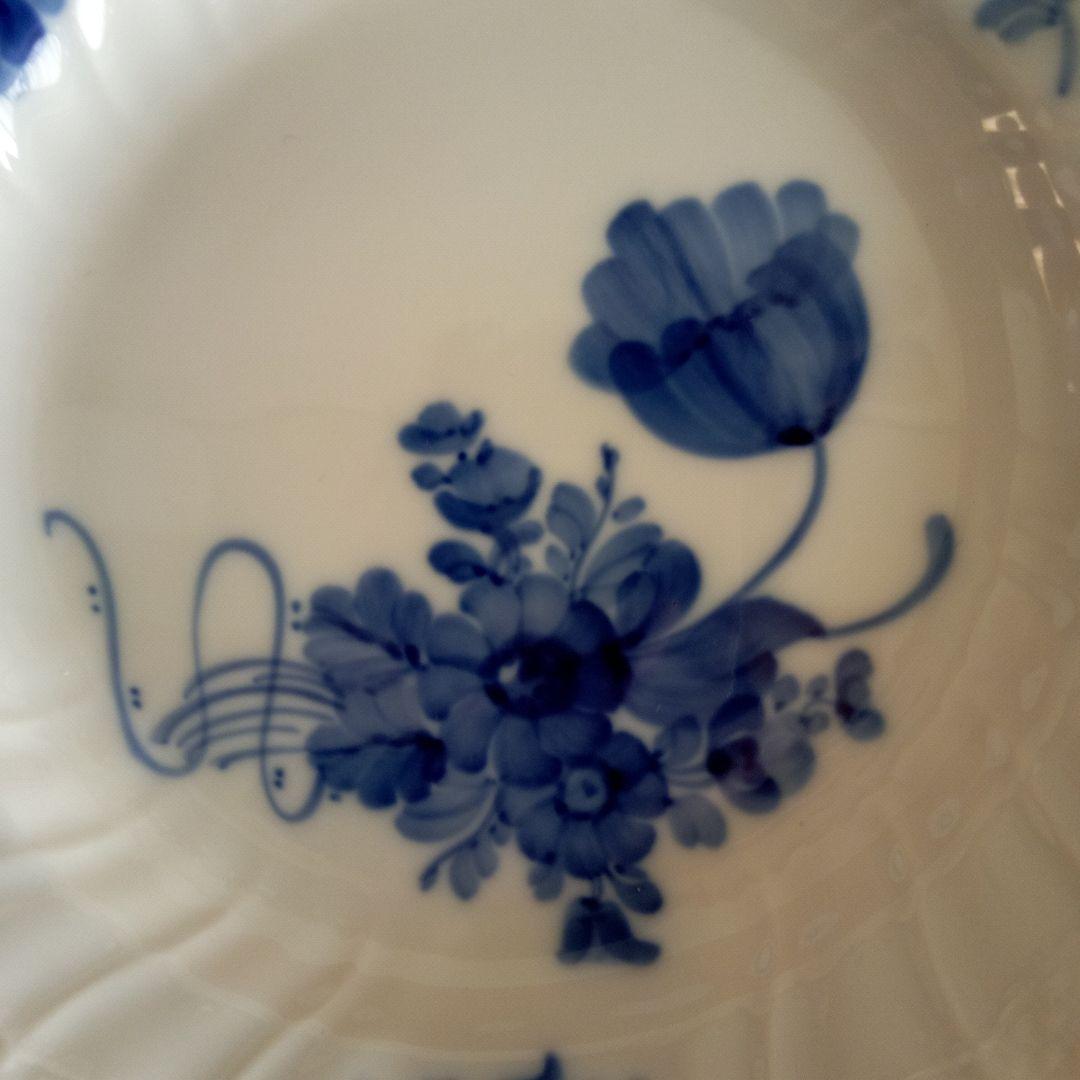 【廃盤品】  ブルーフラワー カーブ ３枚