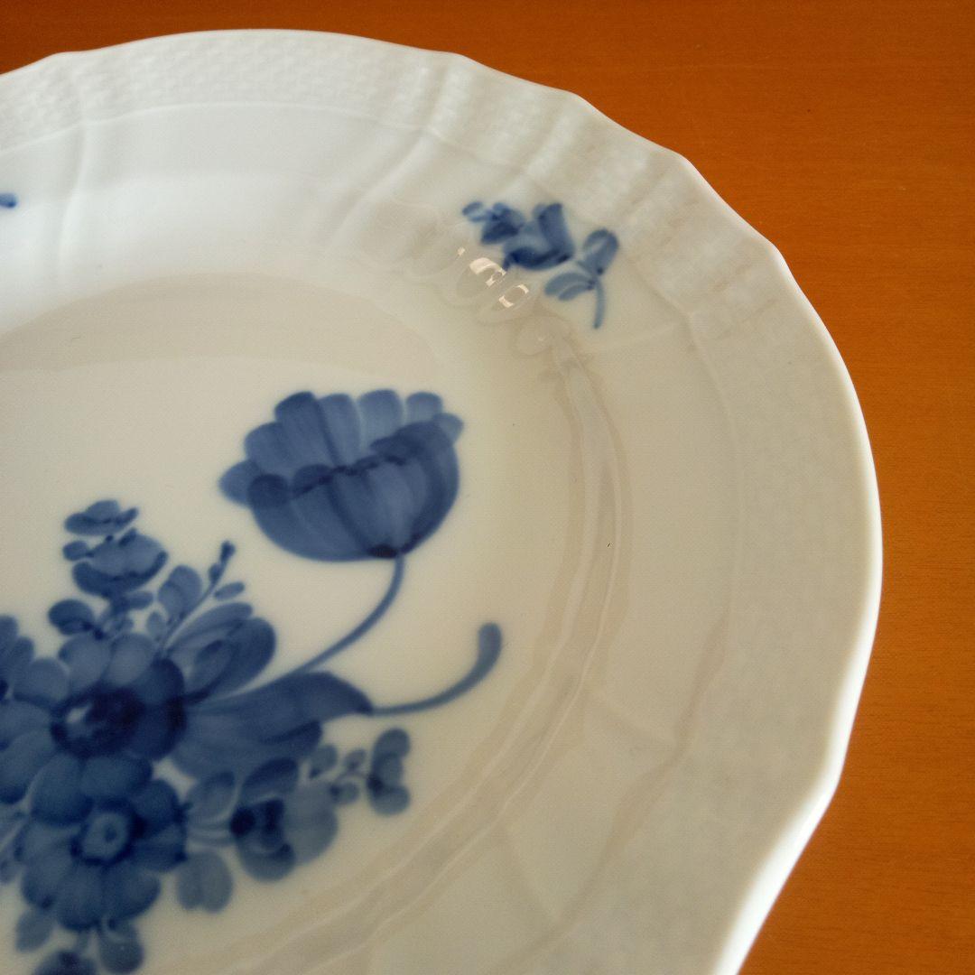 【廃盤品】  ブルーフラワー カーブ ３枚