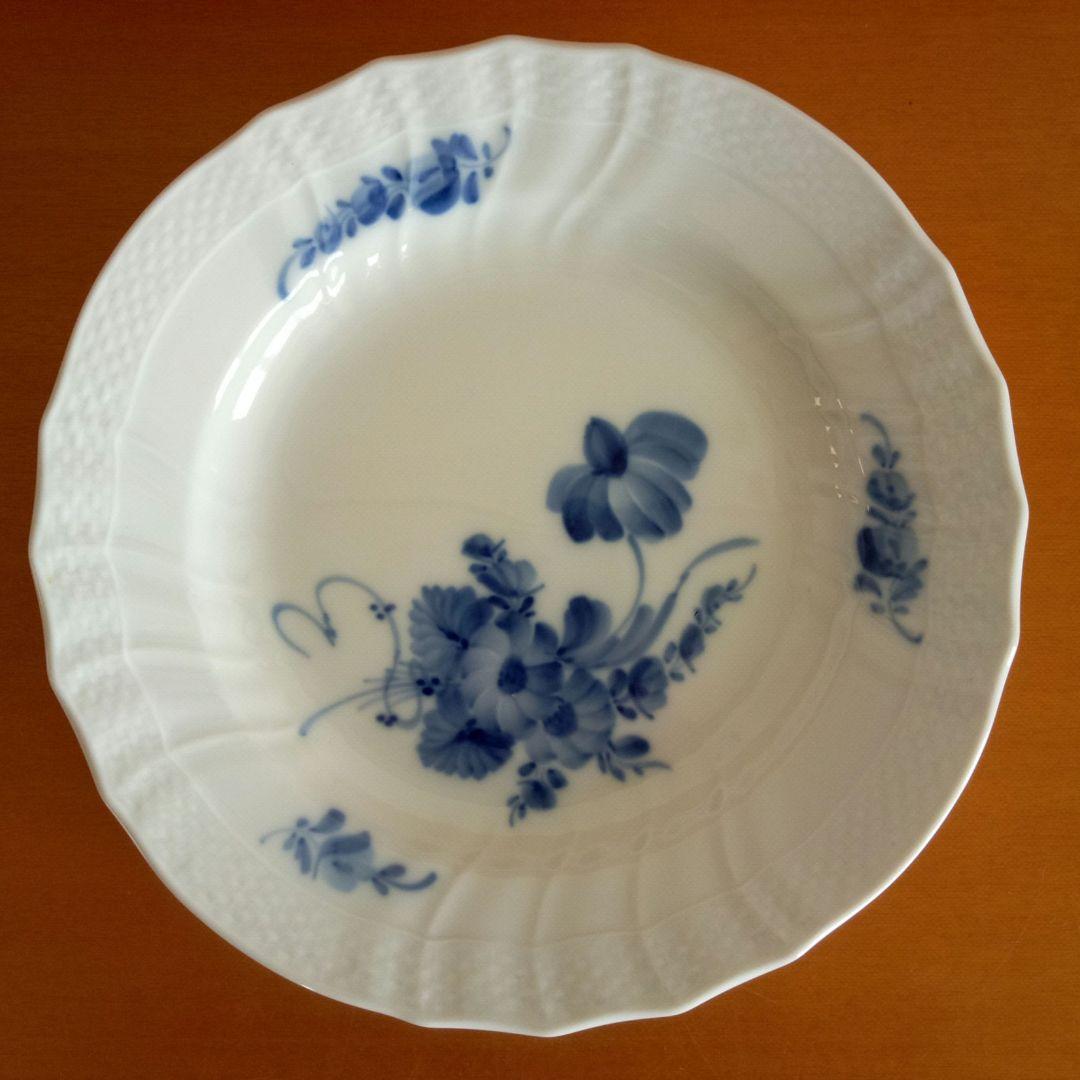 【廃盤品】  ブルーフラワー カーブ ３枚