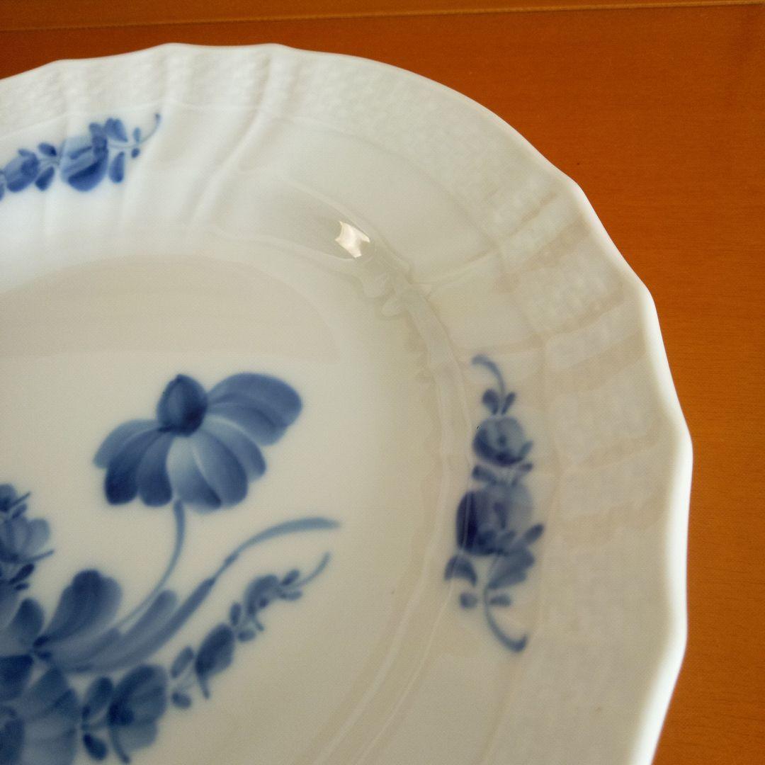 【廃盤品】  ブルーフラワー カーブ ３枚