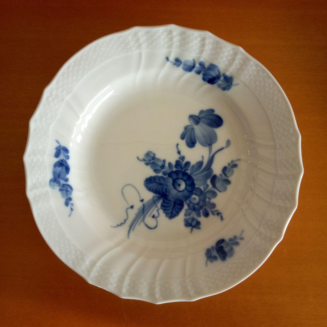 【廃盤品】  ブルーフラワー カーブ ３枚