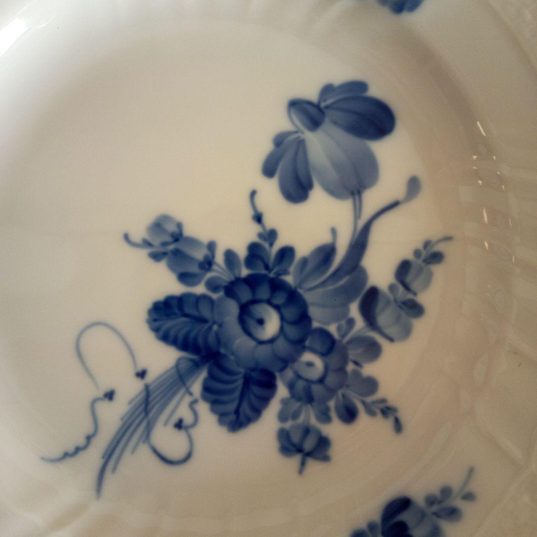 【廃盤品】  ブルーフラワー カーブ ３枚