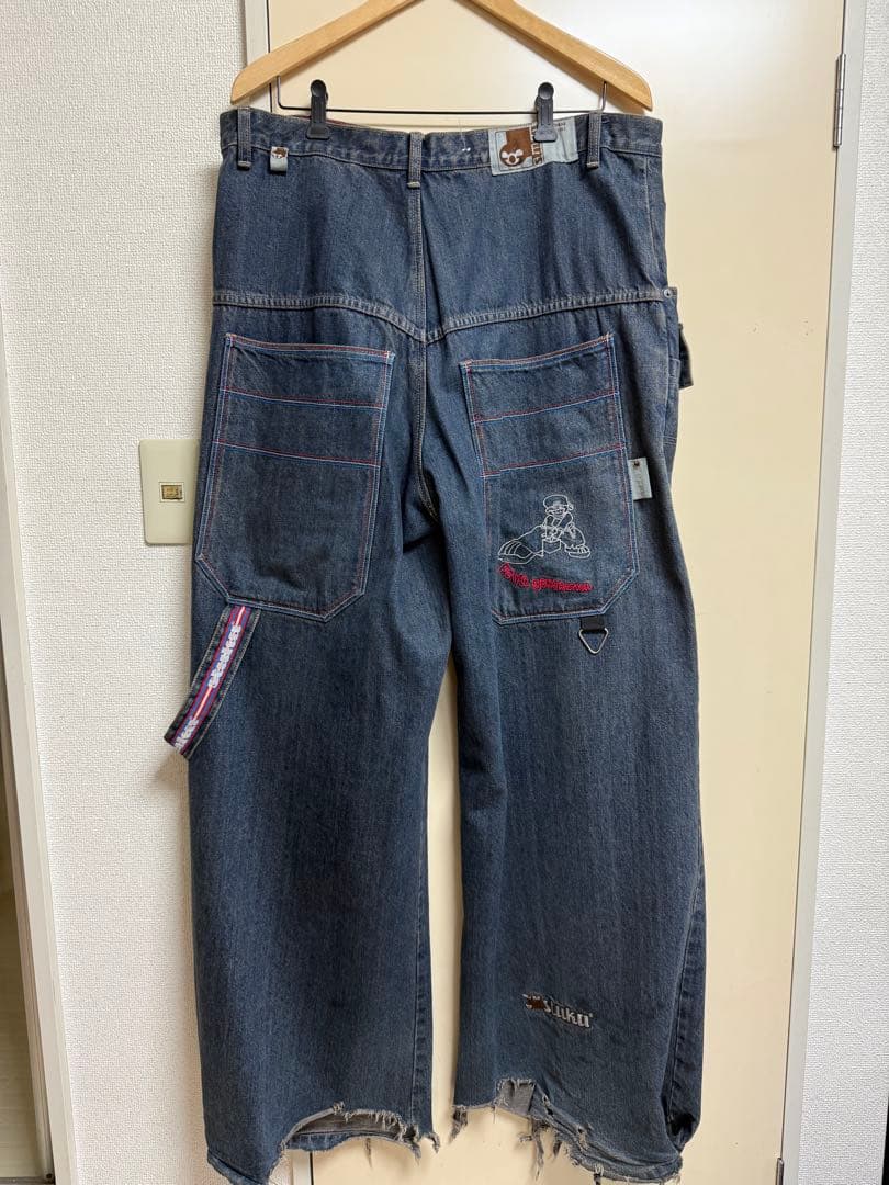 <シーマ>STUKAワイドデニムパンツ