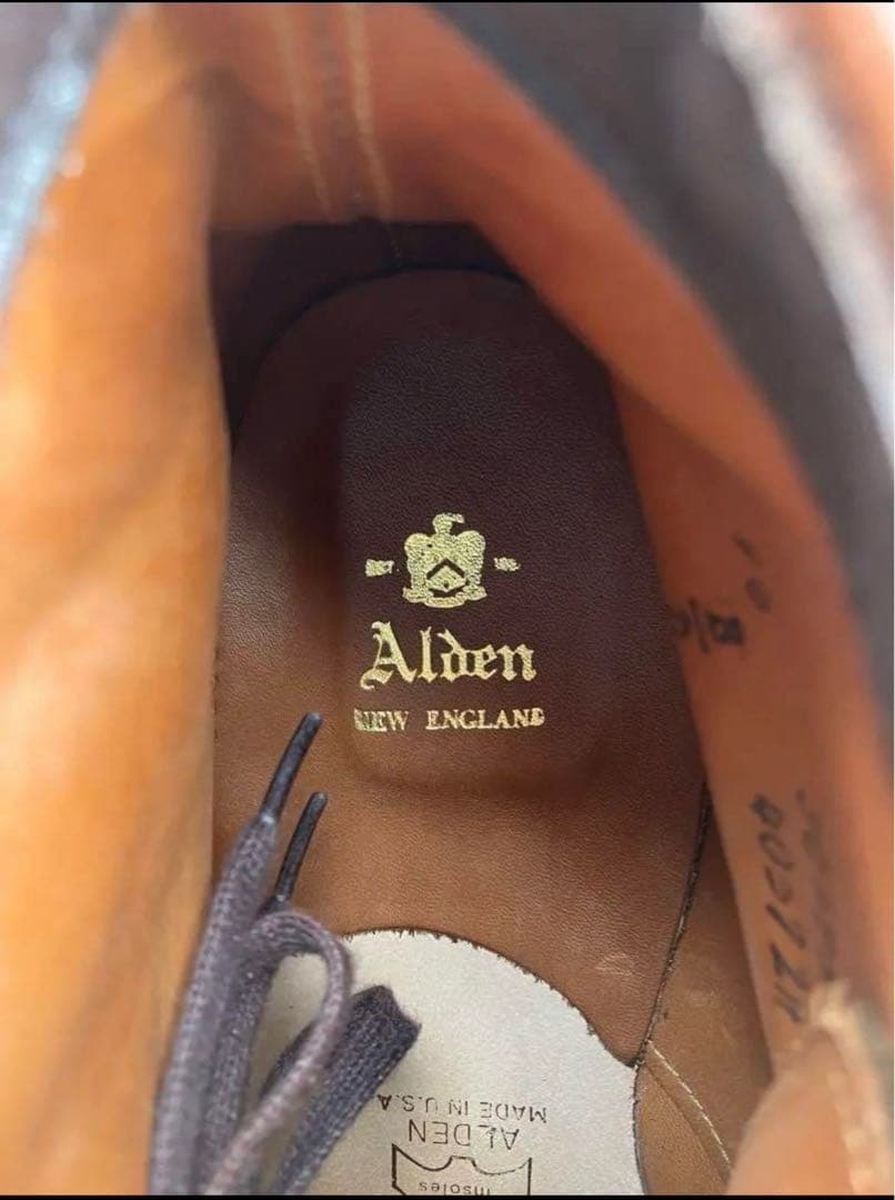 Alden 40572H スエード　インディーブーツ　10 オールデン28cm