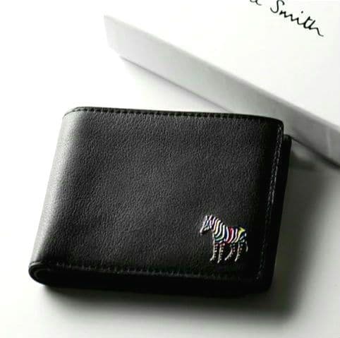 【新品（未使用）】Paul Smith　財布　二つ折り　ブラック（黒）