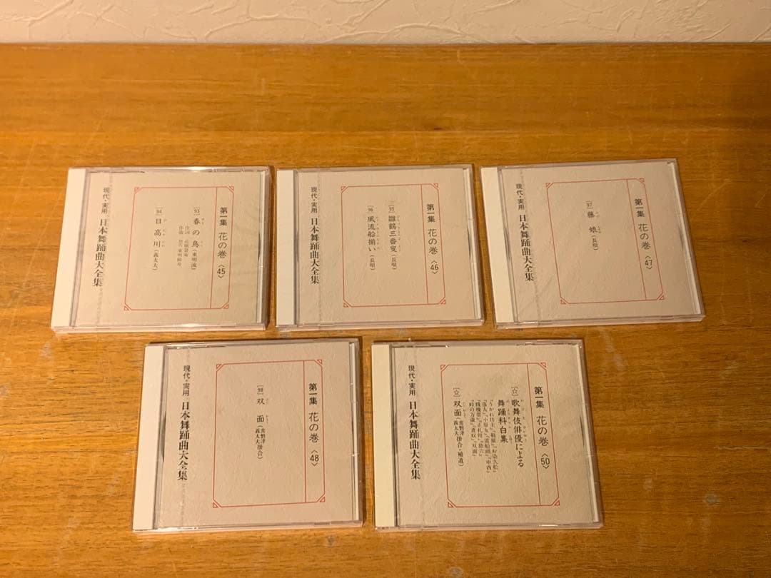 G0128-20★未開封　CD 現代・実用　日本舞踊曲大全集　35枚セット
