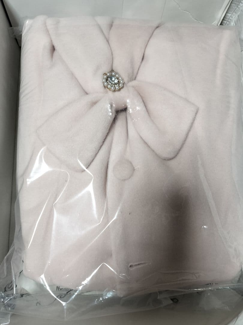 NoGenki ピンク ケープファーフレアコート M 量産型 地雷系