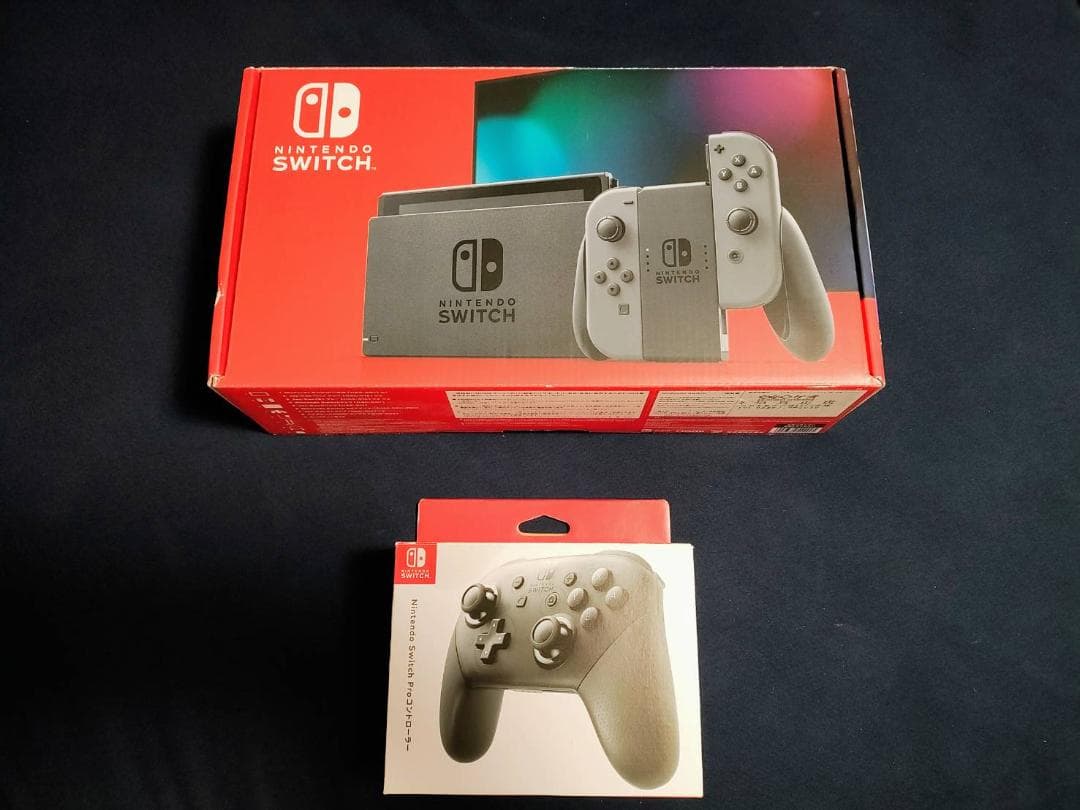 Nintendo Switch 本体 + ジョイコン+ ドッグ+プロコン