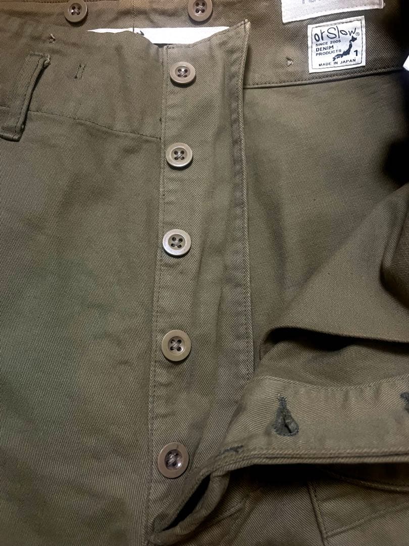 orslow ブリティッシュ カーゴパンツ ワークパンツ