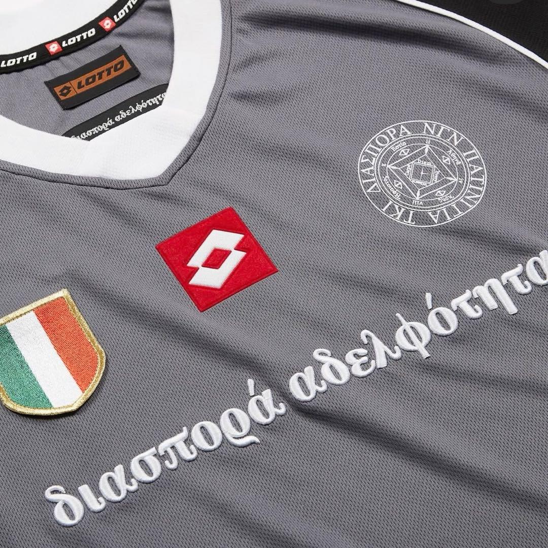 diaspora skateboards × LOTTO ゲームシャツ