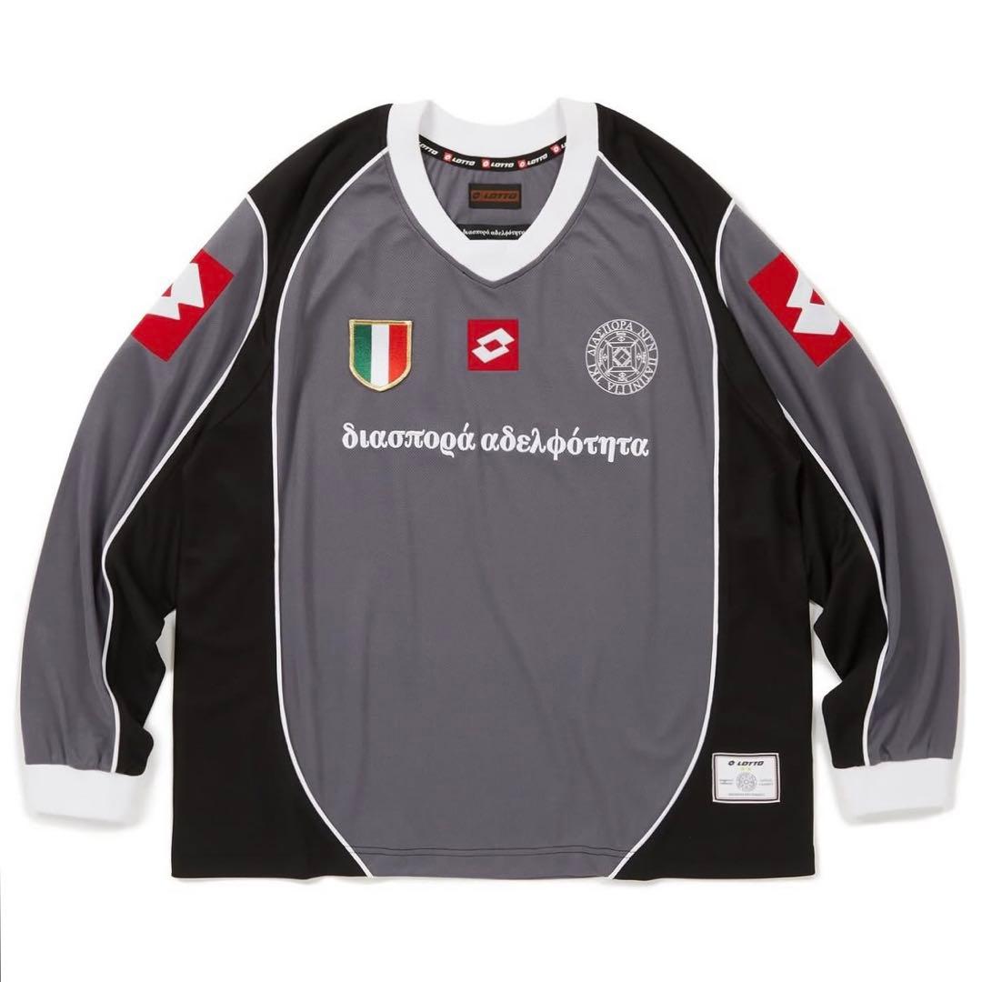 diaspora skateboards × LOTTO ゲームシャツ