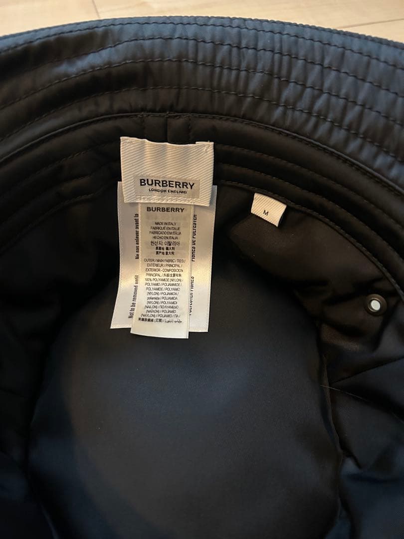 BURBERRY バケットハット M