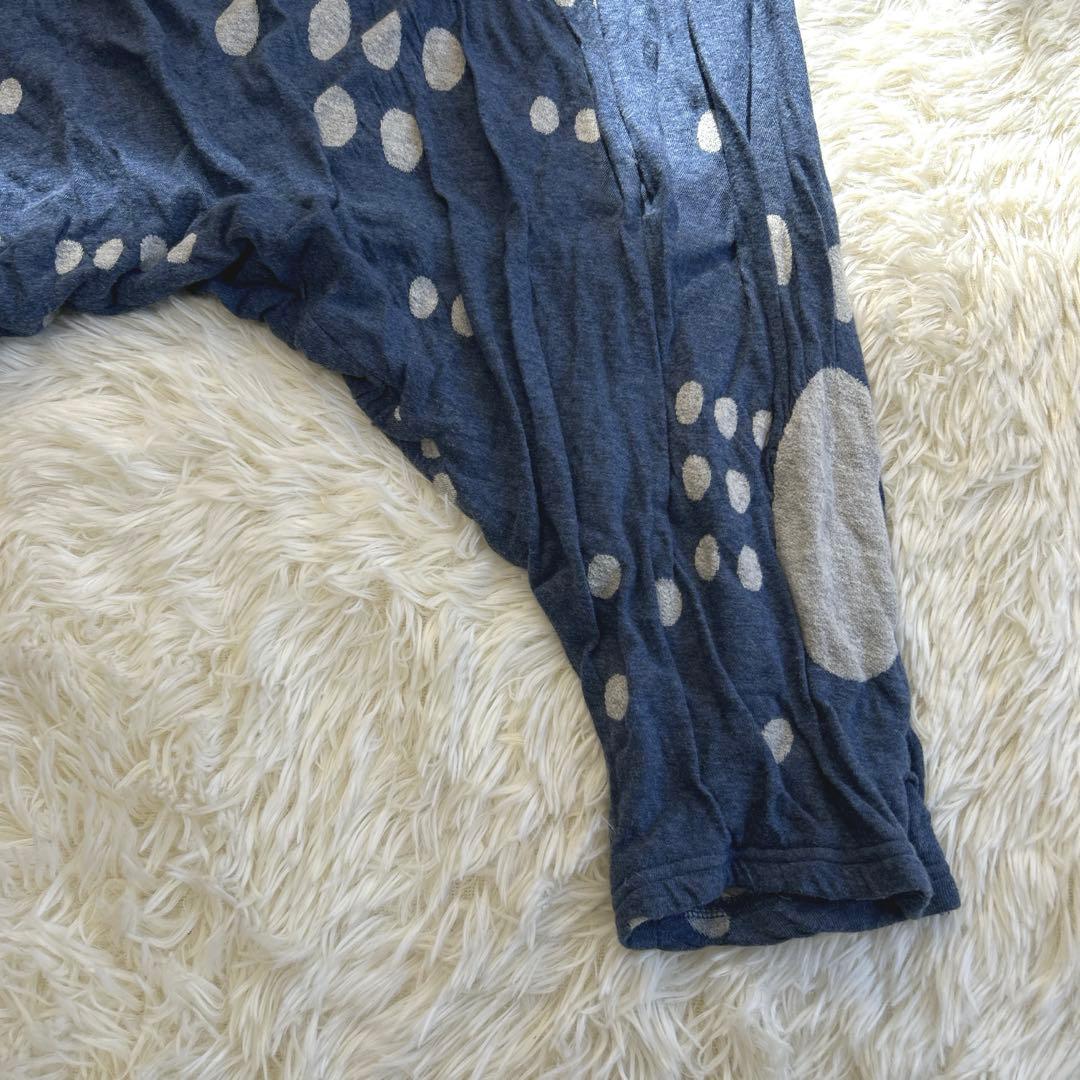 慈雨 センソユニコ 変形デザイン サルエルパンツ ランダムドット 近年 40