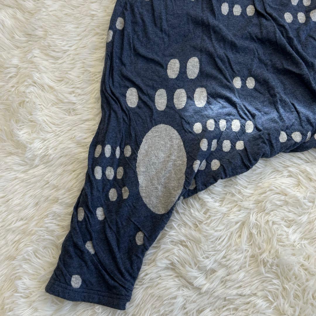 慈雨 センソユニコ 変形デザイン サルエルパンツ ランダムドット 近年 40