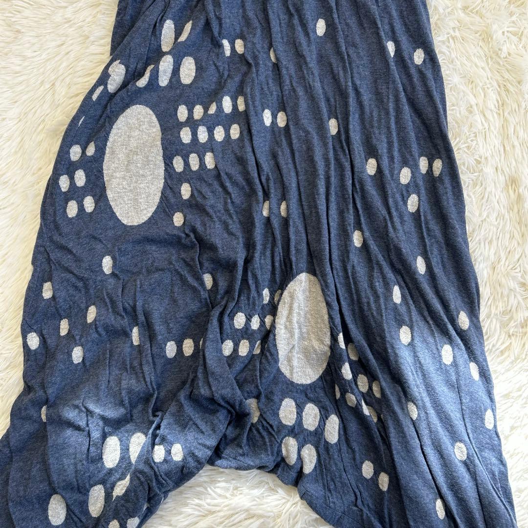 慈雨 センソユニコ 変形デザイン サルエルパンツ ランダムドット 近年 40