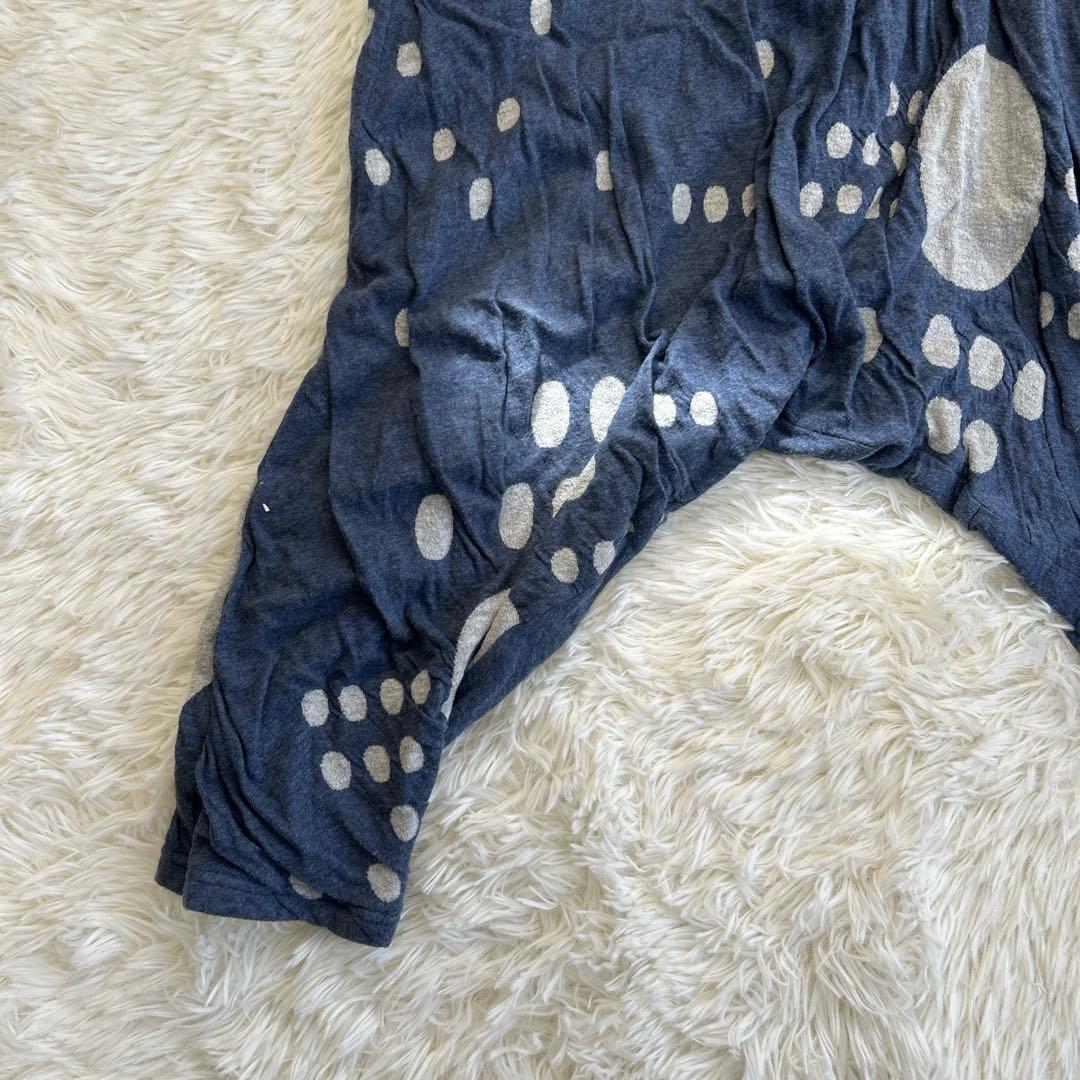 慈雨 センソユニコ 変形デザイン サルエルパンツ ランダムドット 近年 40