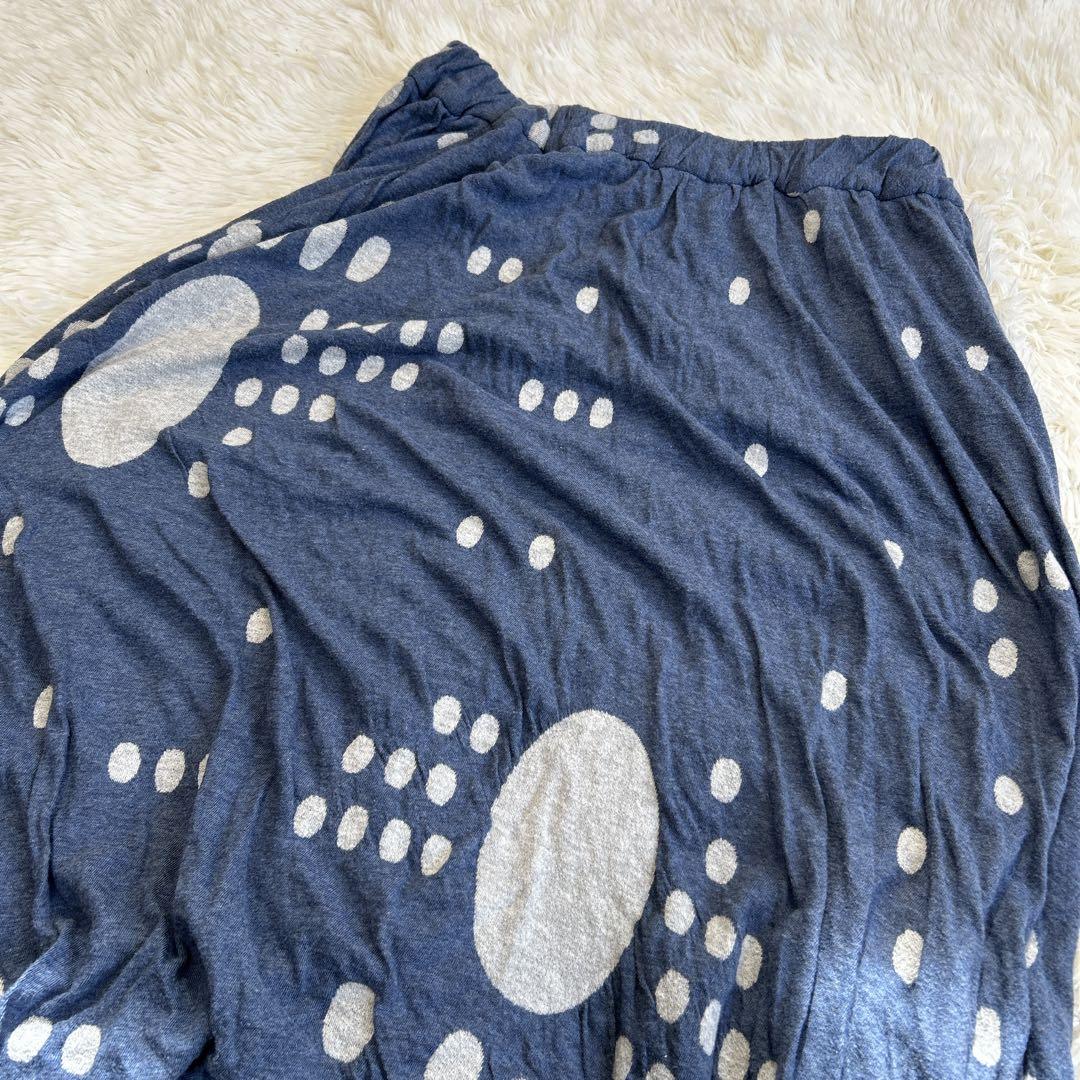 慈雨 センソユニコ 変形デザイン サルエルパンツ ランダムドット 近年 40