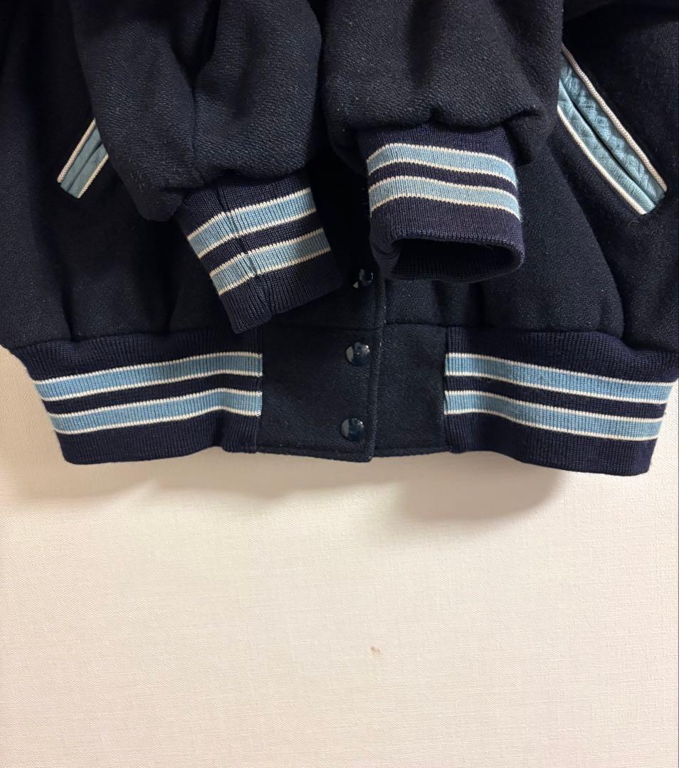 80s USA チアリーダー　ウール　スタジャン　セーラー　刺繍　ビンテージ