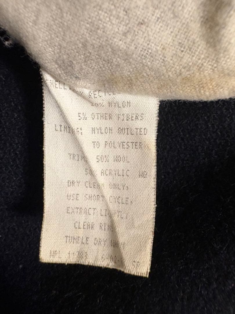 80s USA チアリーダー　ウール　スタジャン　セーラー　刺繍　ビンテージ