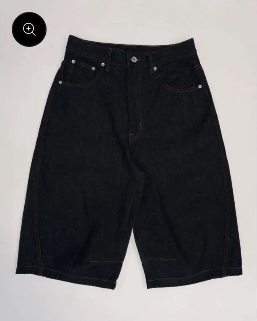 noremid リジットデニムパンツRIGID BAGGY JORTS