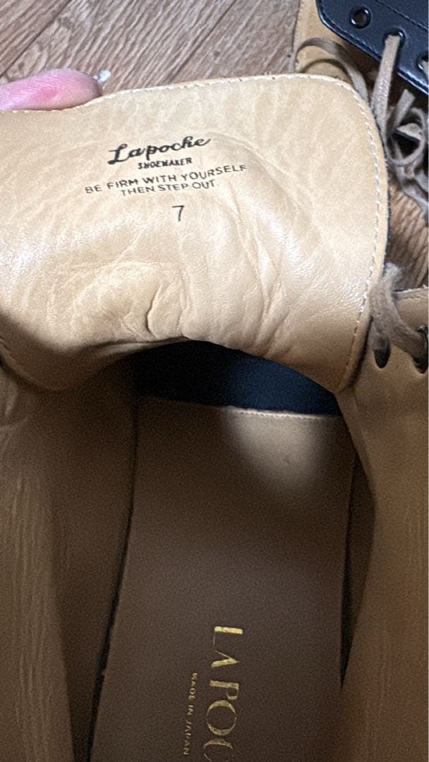 【Schott】LA POCHEANNE/レースアップブーツ 25cm