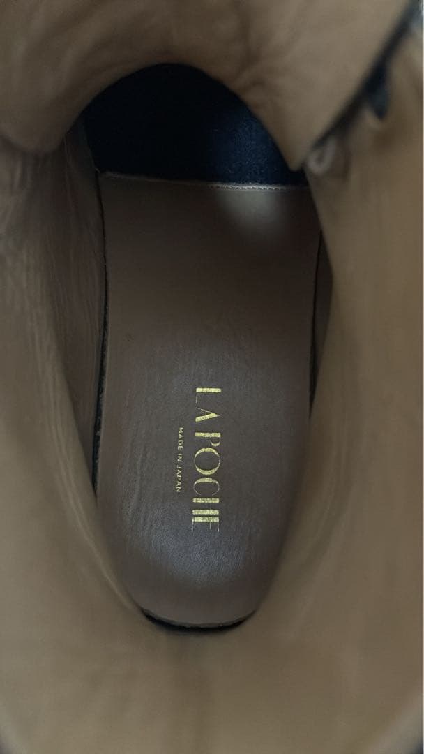 【Schott】LA POCHEANNE/レースアップブーツ 25cm