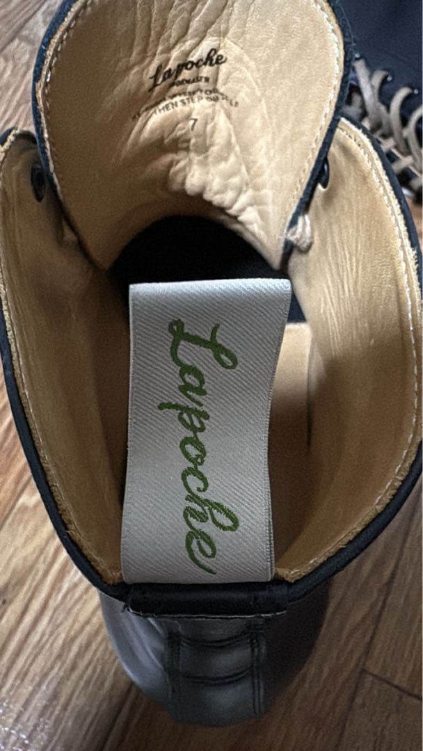 【Schott】LA POCHEANNE/レースアップブーツ 25cm