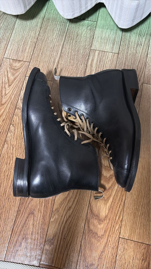 【Schott】LA POCHEANNE/レースアップブーツ 25cm