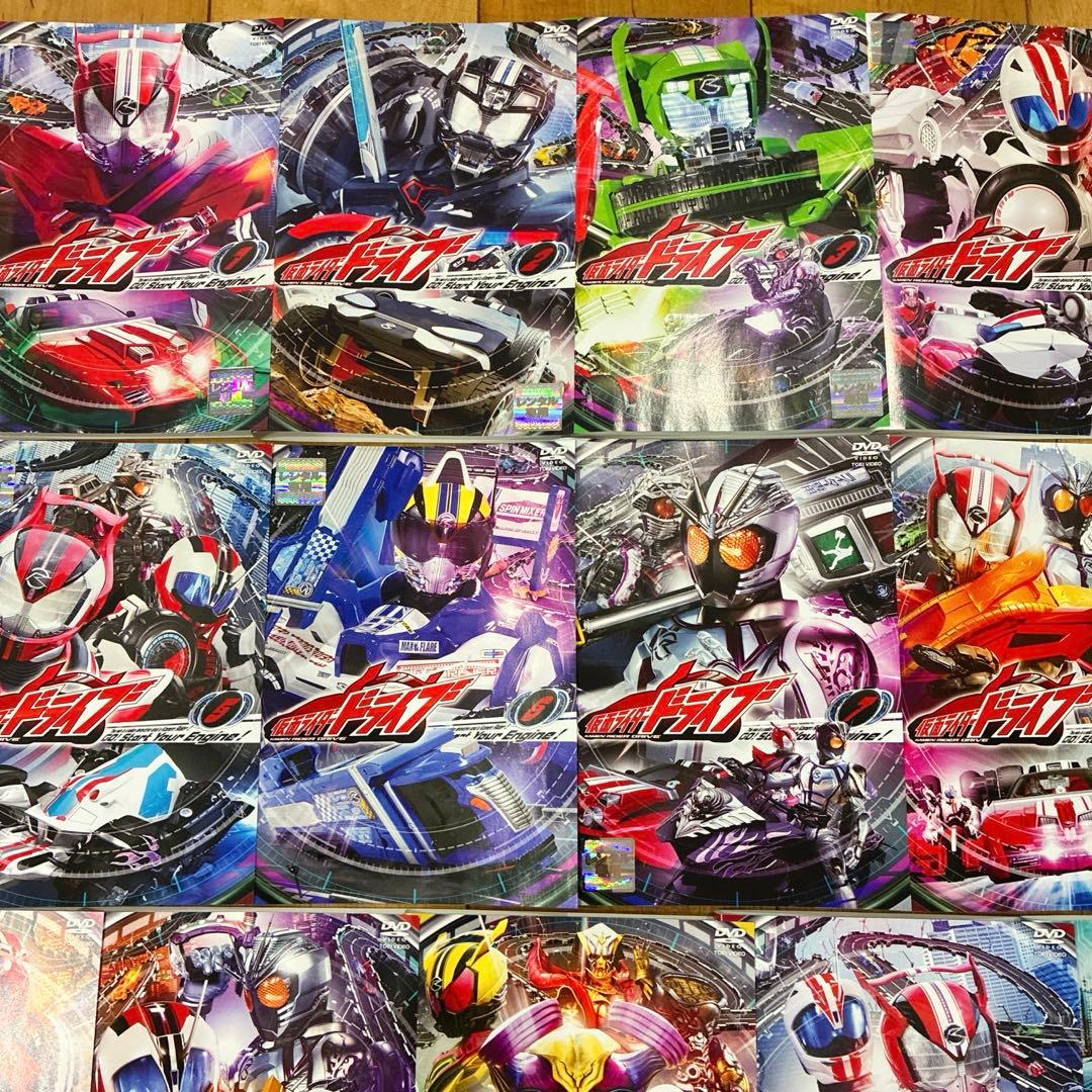 仮面ライダードライブ　全12巻　劇場版1巻　全13巻セット　DVD　映画